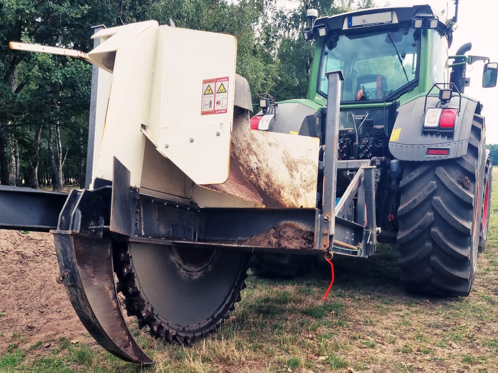 Stehr SGF1000/25 bei einem Einsatz auf offener Fläche